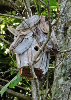 Driftwood Birdhouse custom made by Dean Shrock